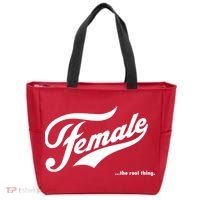 Female The Real Thing Tote Bag thumb 0