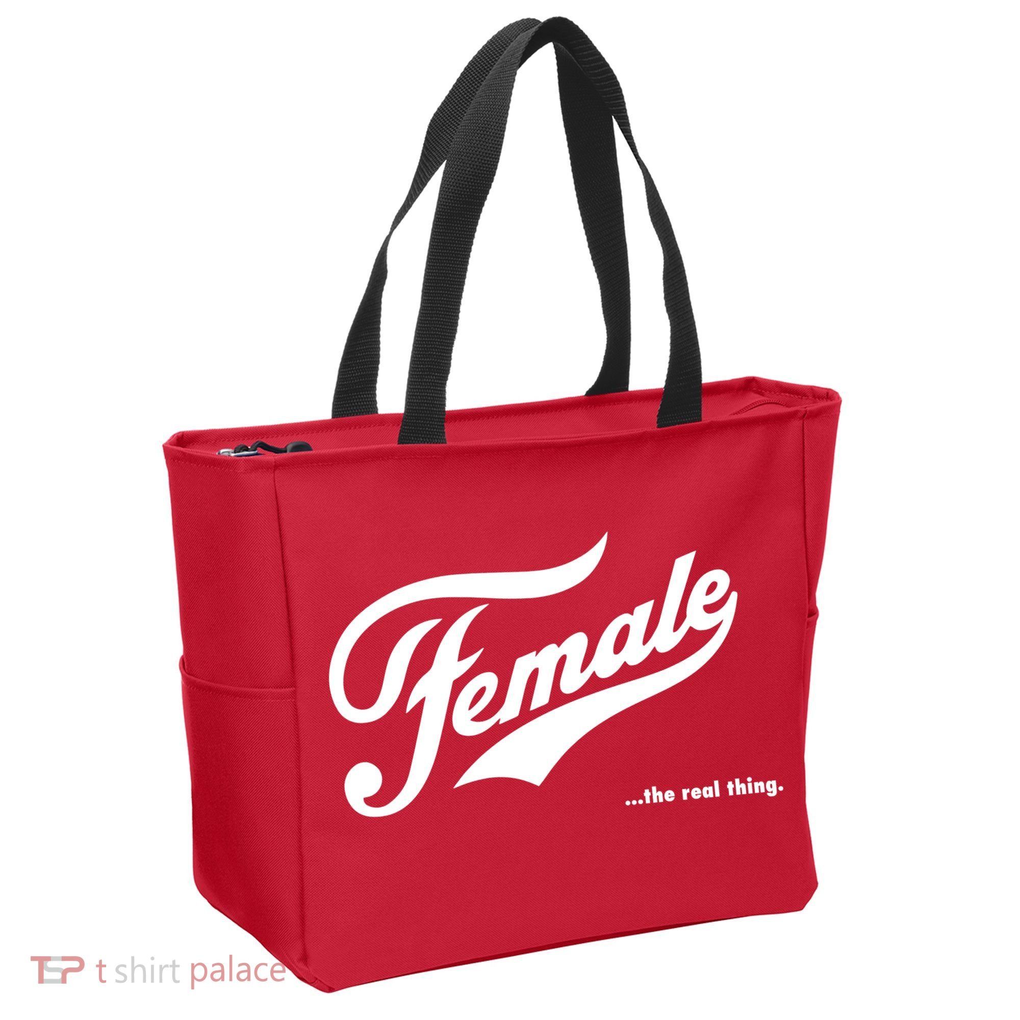 Female The Real Thing Tote Bag