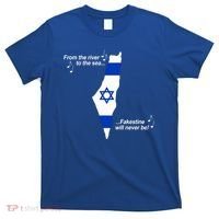 From The River To The Sea Fakestine Will Never Be Israel T-Shirt thumb 0