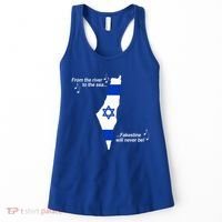 From The River To The Sea Fakestine Will Never Be Israel Women's Tank Top thumb 0