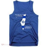 From The River To The Sea Fakestine Will Never Be Israel Tank Top thumb 0