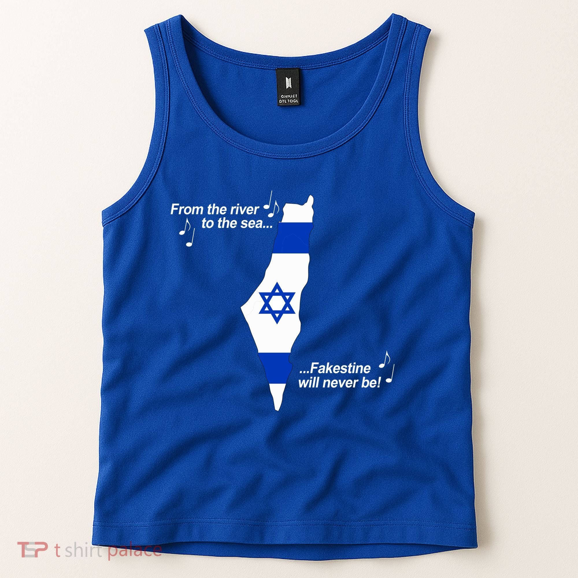 From The River To The Sea Fakestine Will Never Be Israel Tank Top
