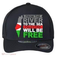 From The River To The Sea Palestine Will Be Free Flexfit Unipanel Trucker Cap thumb 0