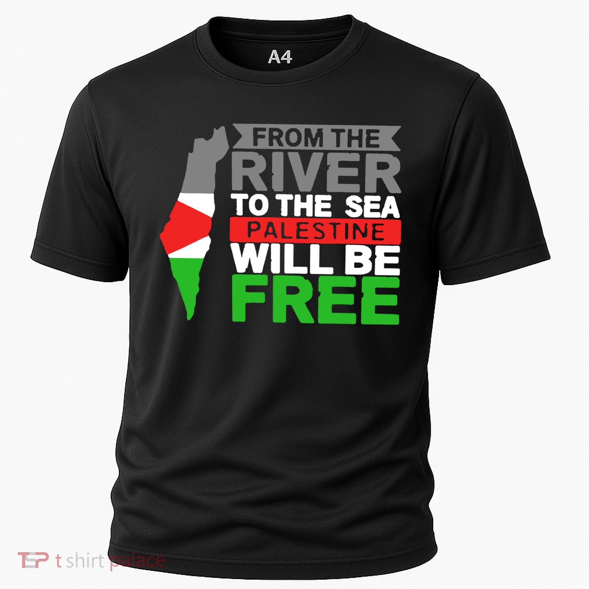 From The River To The Sea Palestine Will Be Free Cooling Performance Crew T-Shirt