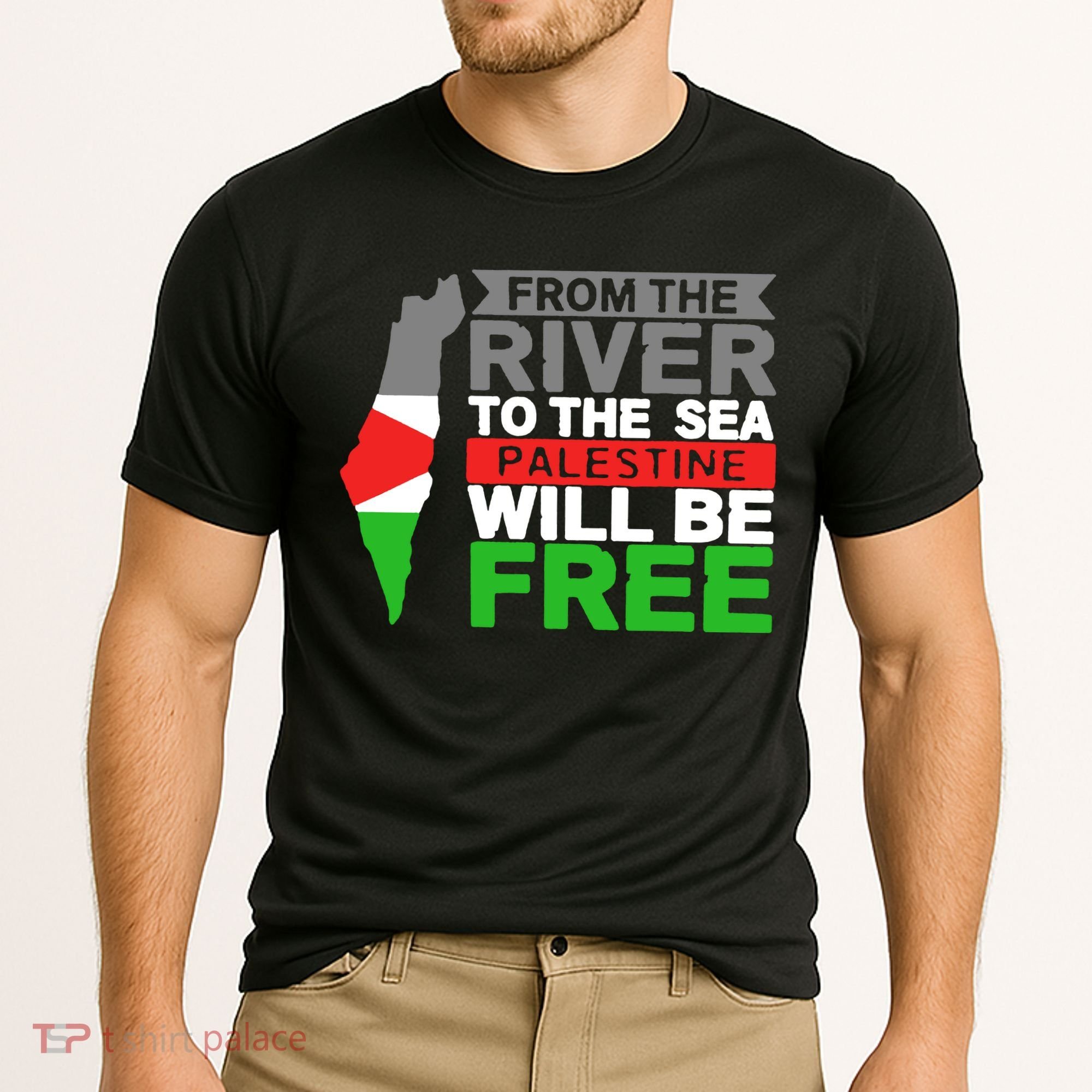 From The River To The Sea Palestine Will Be Free Cooling Performance Crew T-Shirt