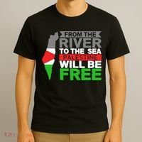 From The River To The Sea Palestine Will Be Free T-Shirt thumb 3