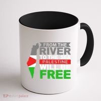 From The River To The Sea Palestine Will Be Free Coffee Mug thumb 1