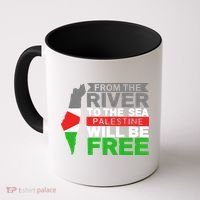 From The River To The Sea Palestine Will Be Free Coffee Mug thumb 0