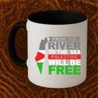 From The River To The Sea Palestine Will Be Free Coffee Mug thumb 2