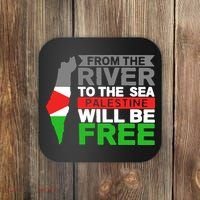 From The River To The Sea Palestine Will Be Free Coaster thumb 0