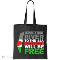 From The River To The Sea Palestine Will Be Free Tote Bag thumb 0