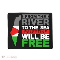 From The River To The Sea Palestine Will Be Free Mousepad thumb 0
