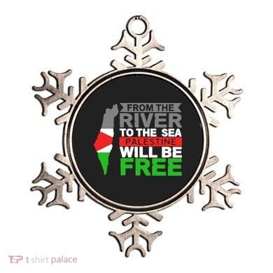 From The River To The Sea Palestine Will Be Free Ornament