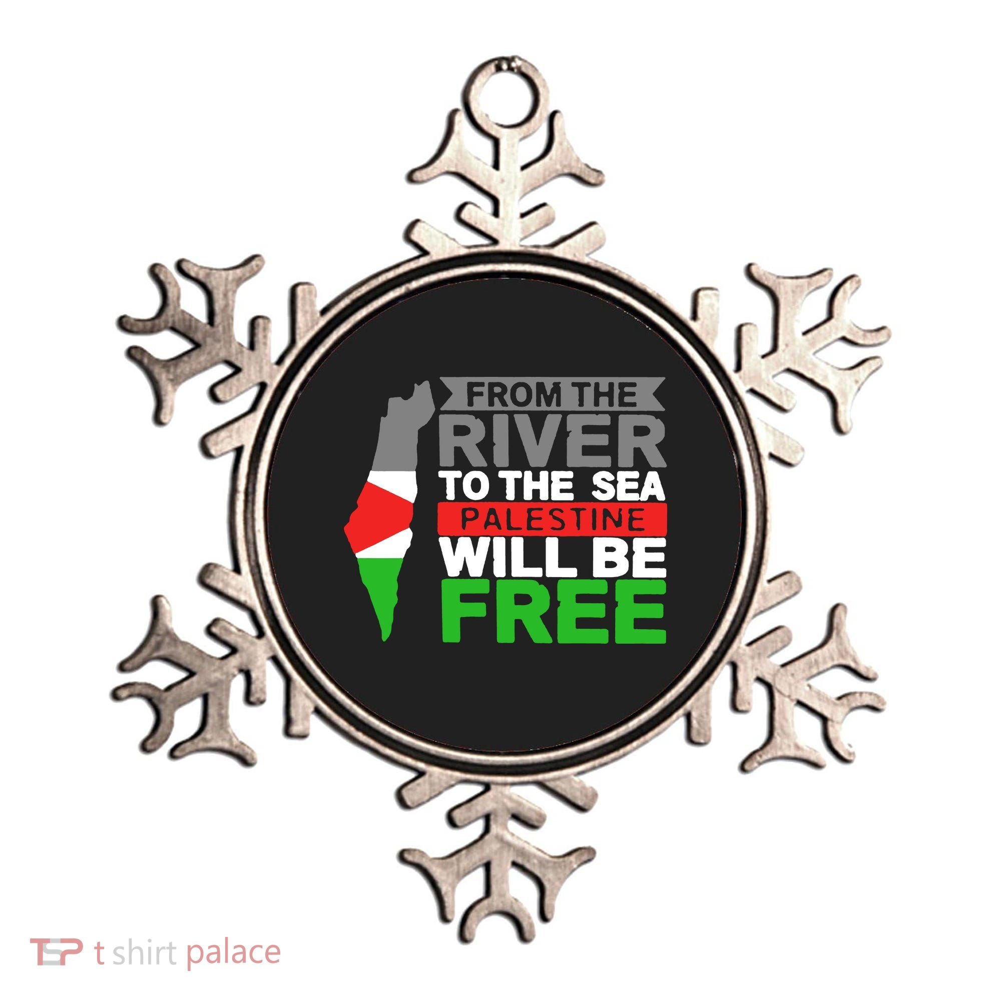 From The River To The Sea Palestine Will Be Free Ornament