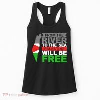 From The River To The Sea Palestine Will Be Free Women's Tank Top thumb 0