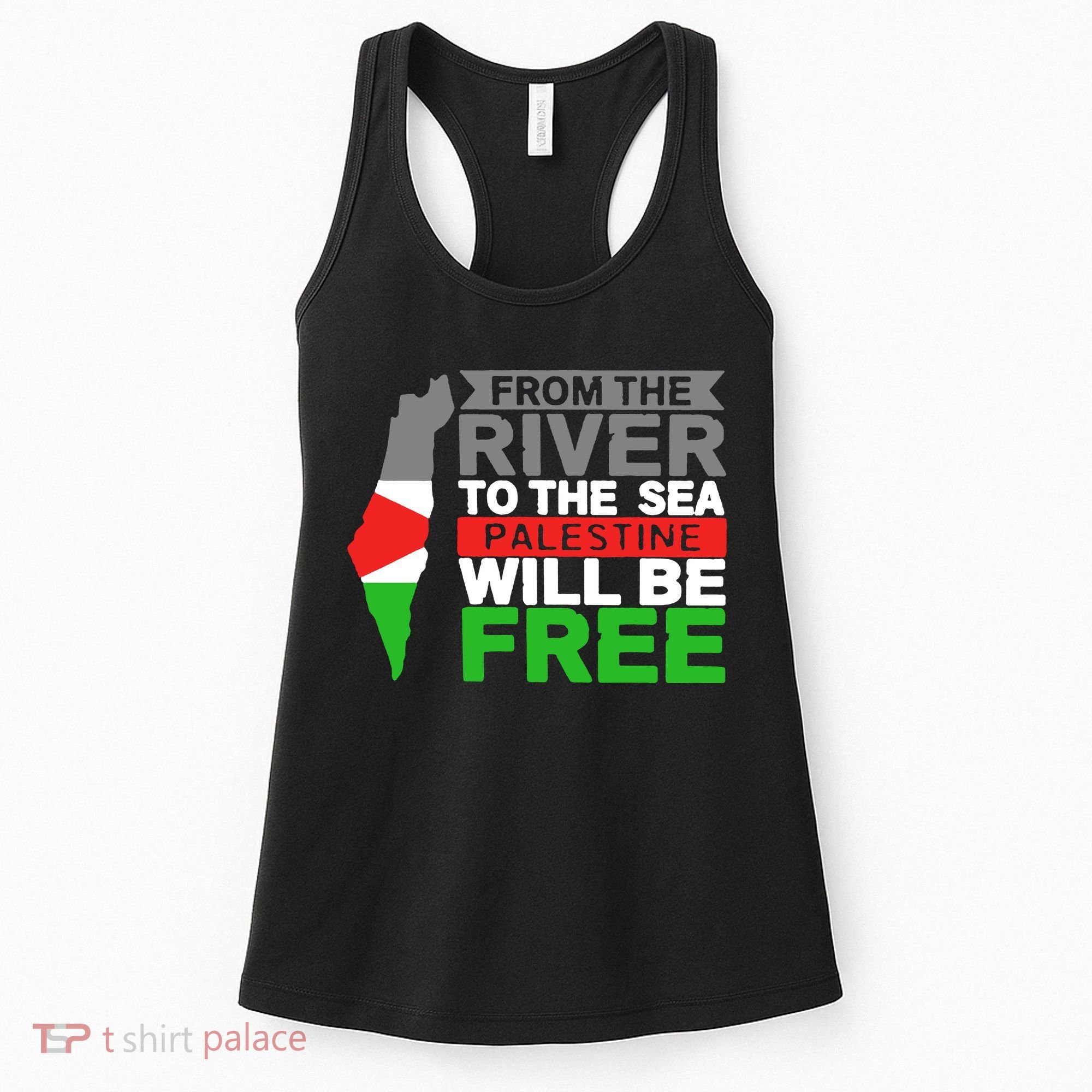 From The River To The Sea Palestine Will Be Free Women's Tank Top
