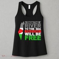 From The River To The Sea Palestine Will Be Free Women's Tank Top thumb 3