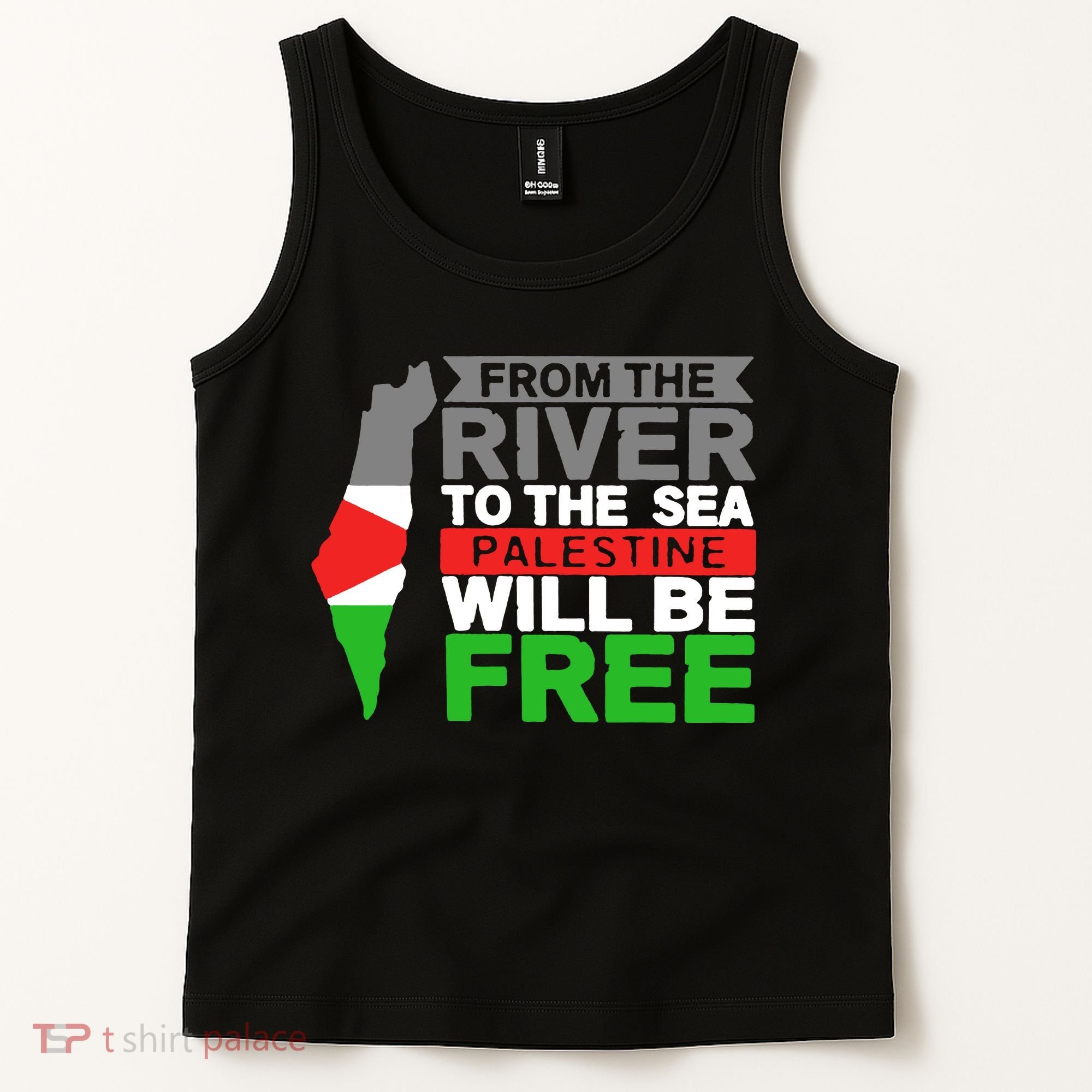 From The River To The Sea Palestine Will Be Free Tank Top