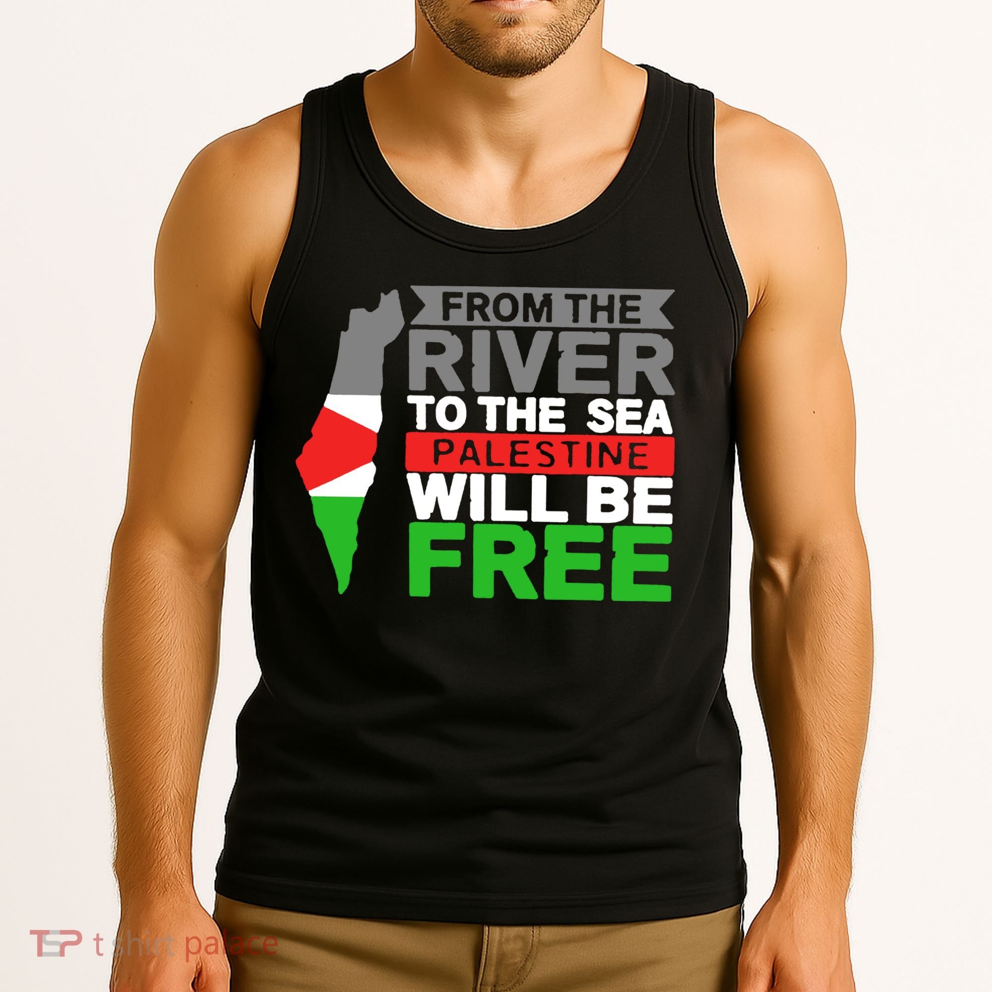 From The River To The Sea Palestine Will Be Free Tank Top