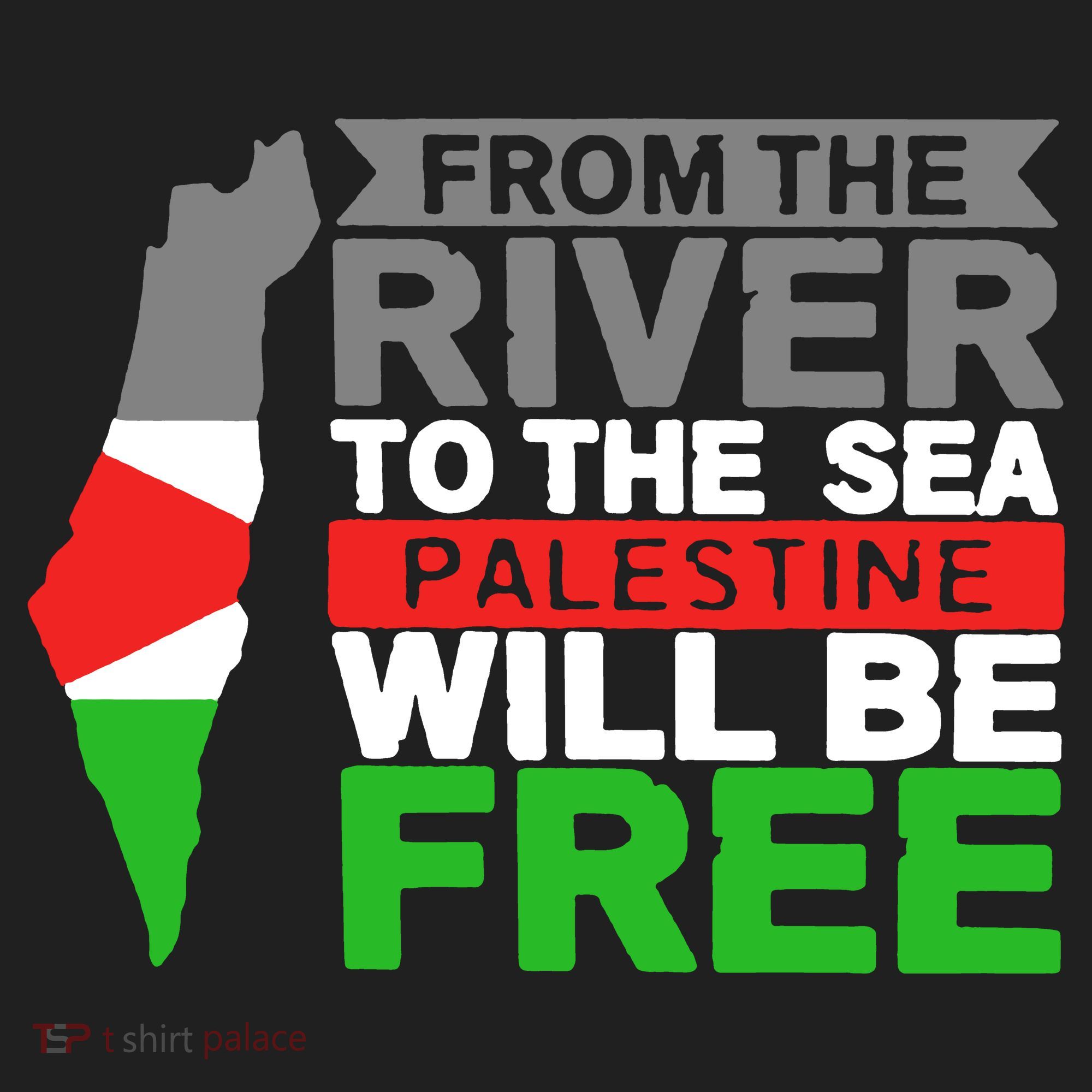 From The River To The Sea Palestine Will Be Free Golf Towel