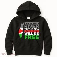 From The River To The Sea Palestine Will Be Free Kids Hoodie thumb 0