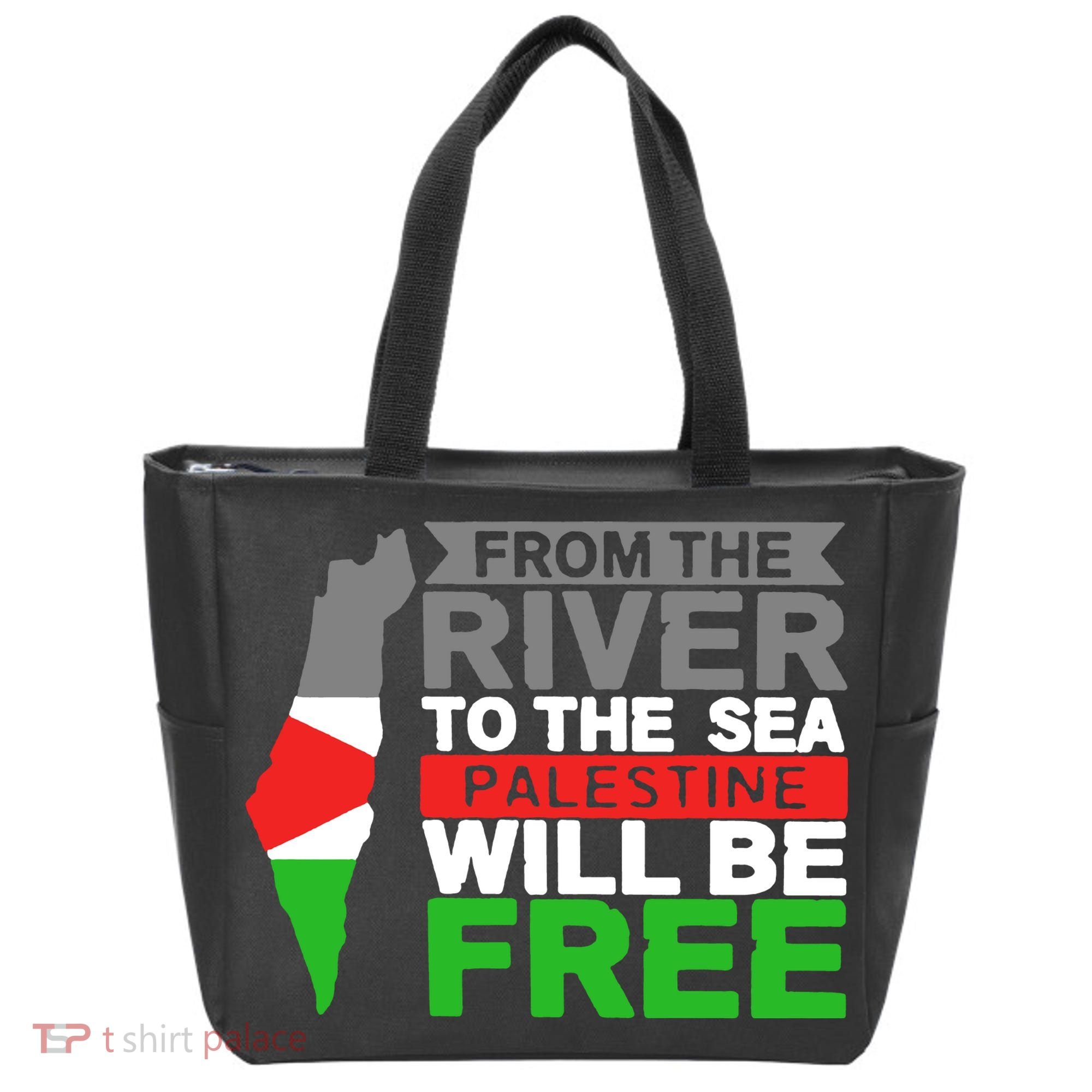 From The River To The Sea Palestine Will Be Free Tote Bag