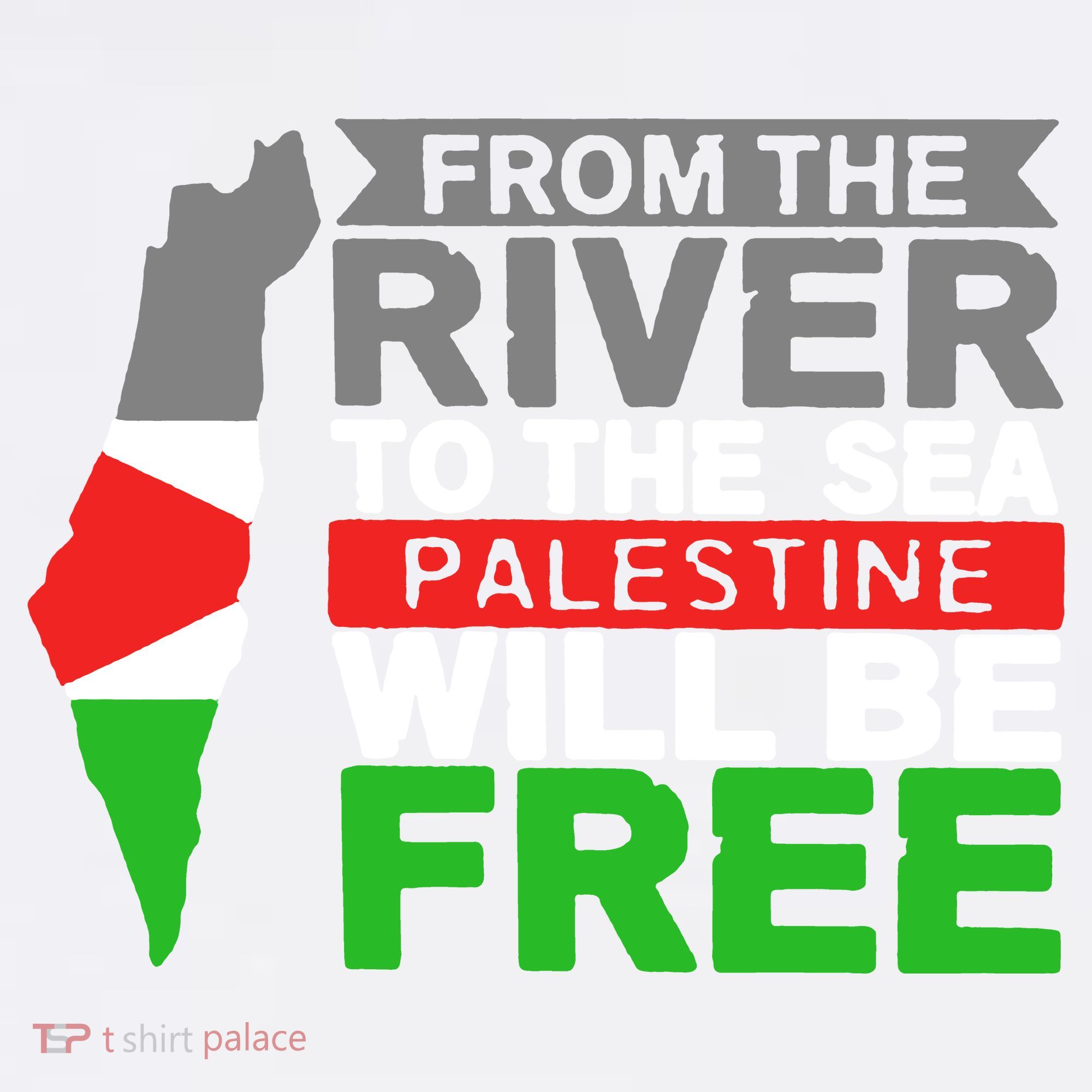 From The River To The Sea Palestine Will Be Free Garment-Dyed Sweatshirt