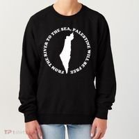 From The River To The Sea Palestine Will Be Free Women's Sweatshirt thumb 0