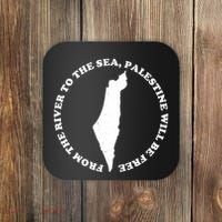 From The River To The Sea Palestine Will Be Free Coaster thumb 0
