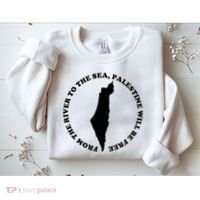 From The River To The Sea Palestine Will Be Free Sweatshirt thumb 2