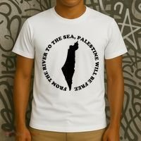 From The River To The Sea Palestine Will Be Free T-Shirt thumb 3