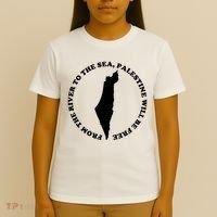 From The River To The Sea Palestine Will Be Free T-Shirt thumb 4