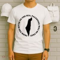 From The River To The Sea Palestine Will Be Free T-Shirt thumb 6