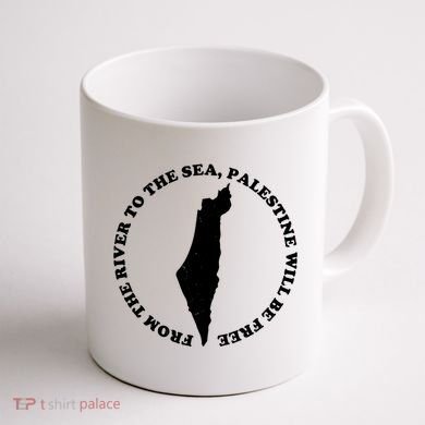 From The River To The Sea Palestine Will Be Free Coffee Mug back