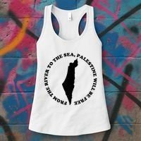 From The River To The Sea Palestine Will Be Free Women's Tank Top thumb 3