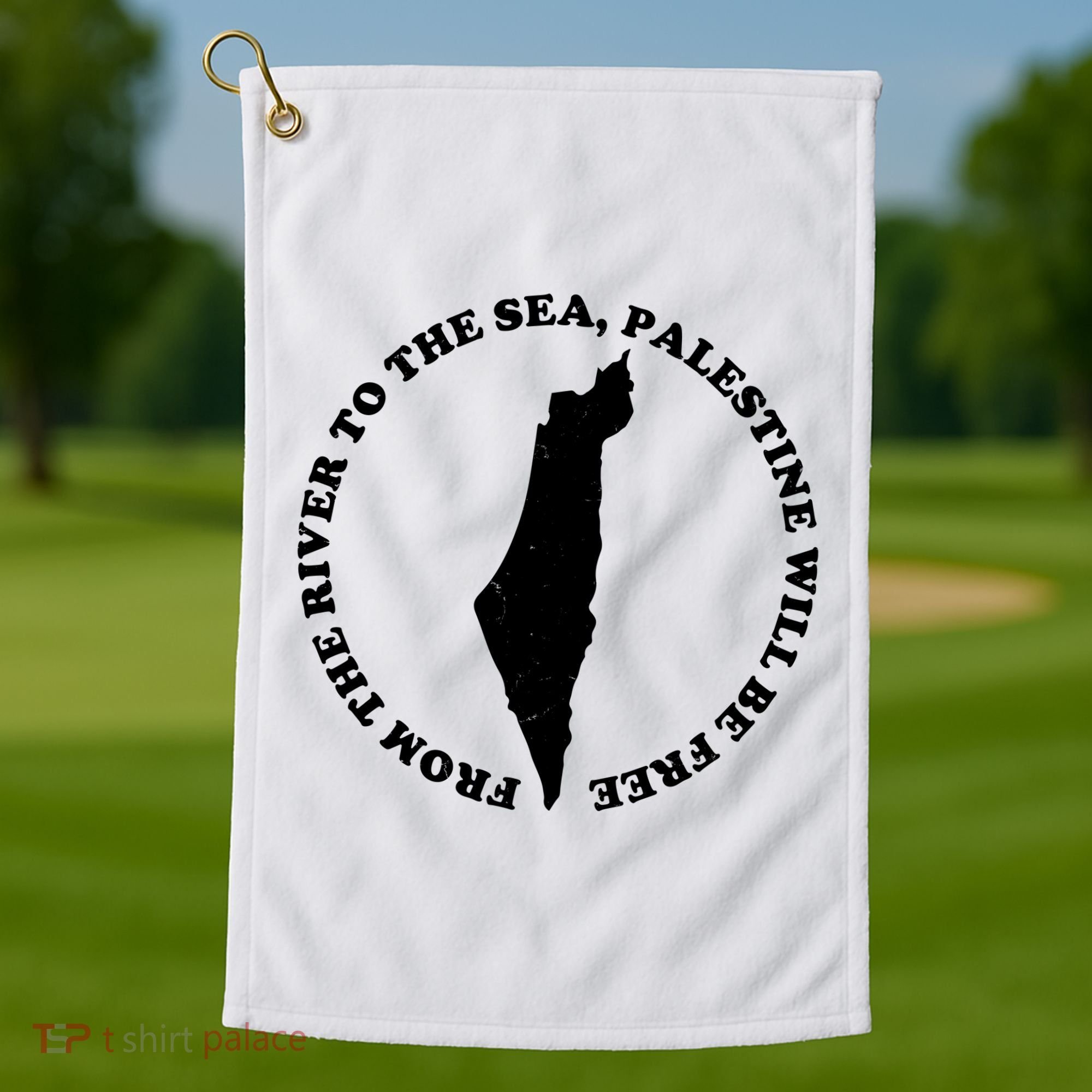From The River To The Sea Palestine Will Be Free Golf Towel