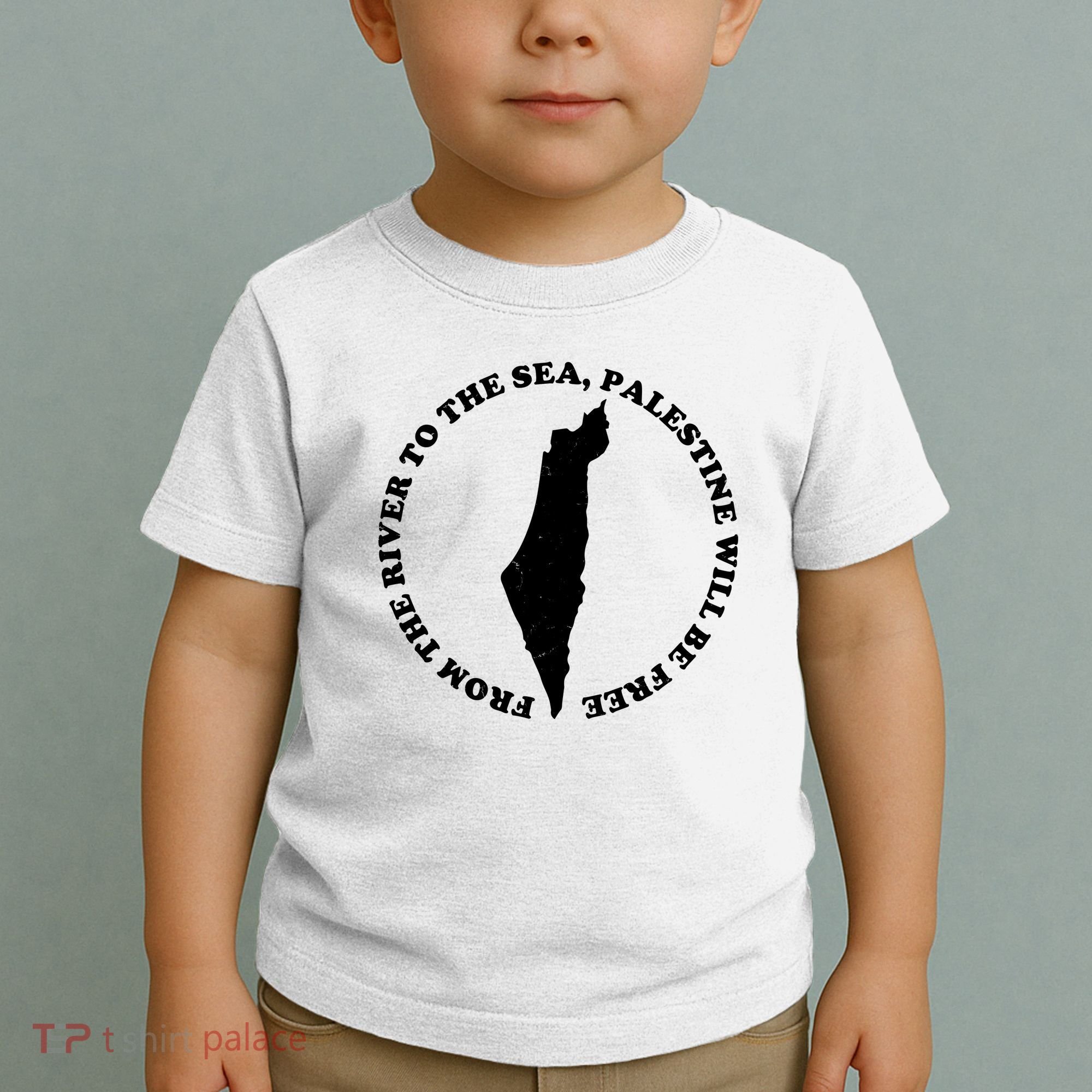 From The River To The Sea Palestine Will Be Free Toddler T-Shirt