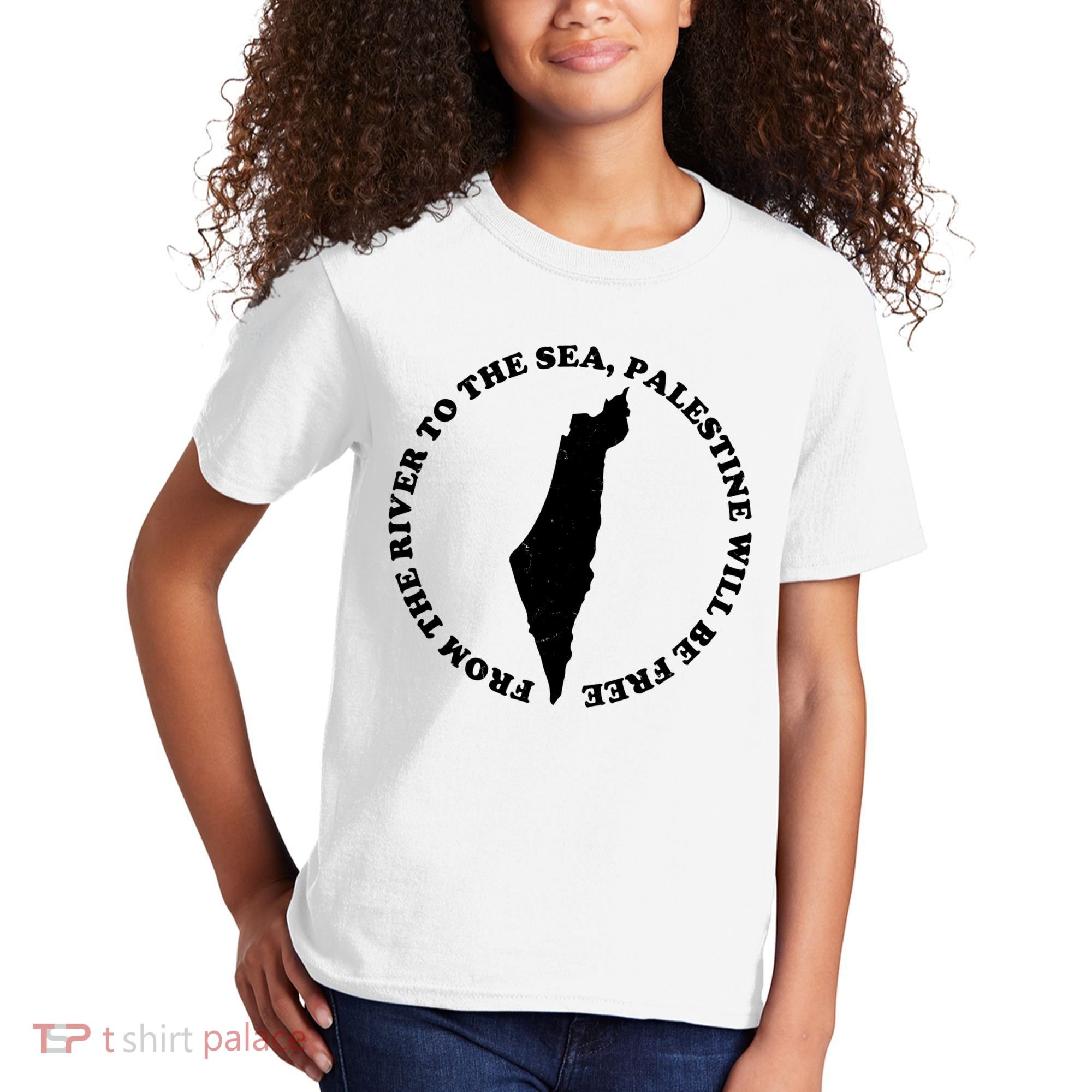From The River To The Sea Palestine Will Be Free Kids T-Shirt