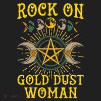 Funny Tee Rock On Gold Dust Woman Gift for Birthday Beanie thumb 2