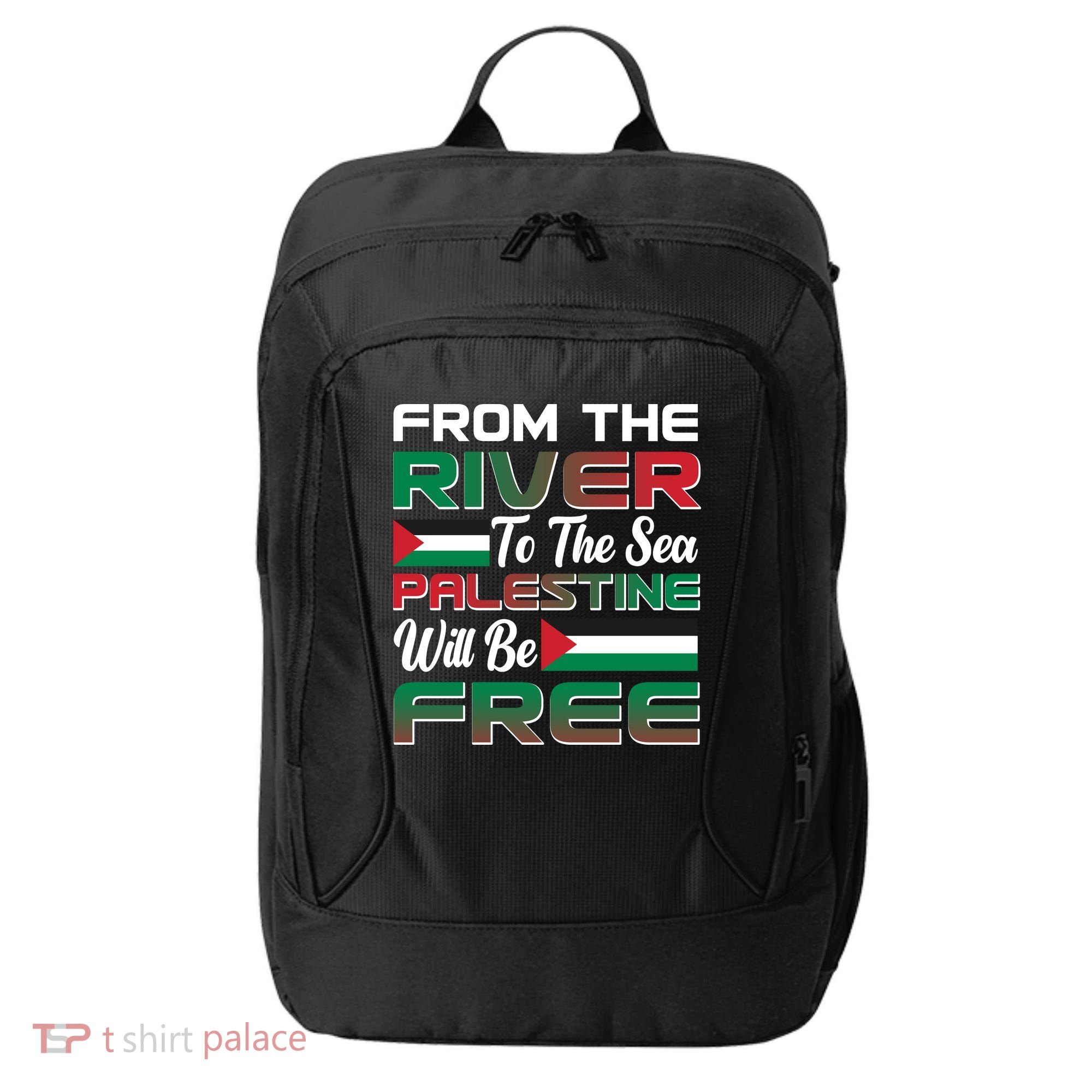 From The River To The Sea Palestine Will Be Free City Backpack