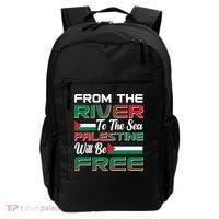 From The River To The Sea Palestine Will Be Free Backpack thumb 0