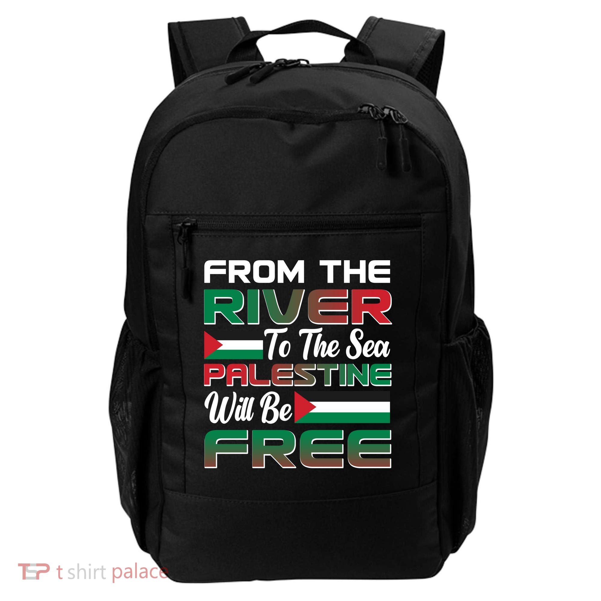 From The River To The Sea Palestine Will Be Free Backpack