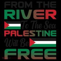 From The River To The Sea Palestine Will Be Free Kids Colorblock Raglan Jersey thumb 2