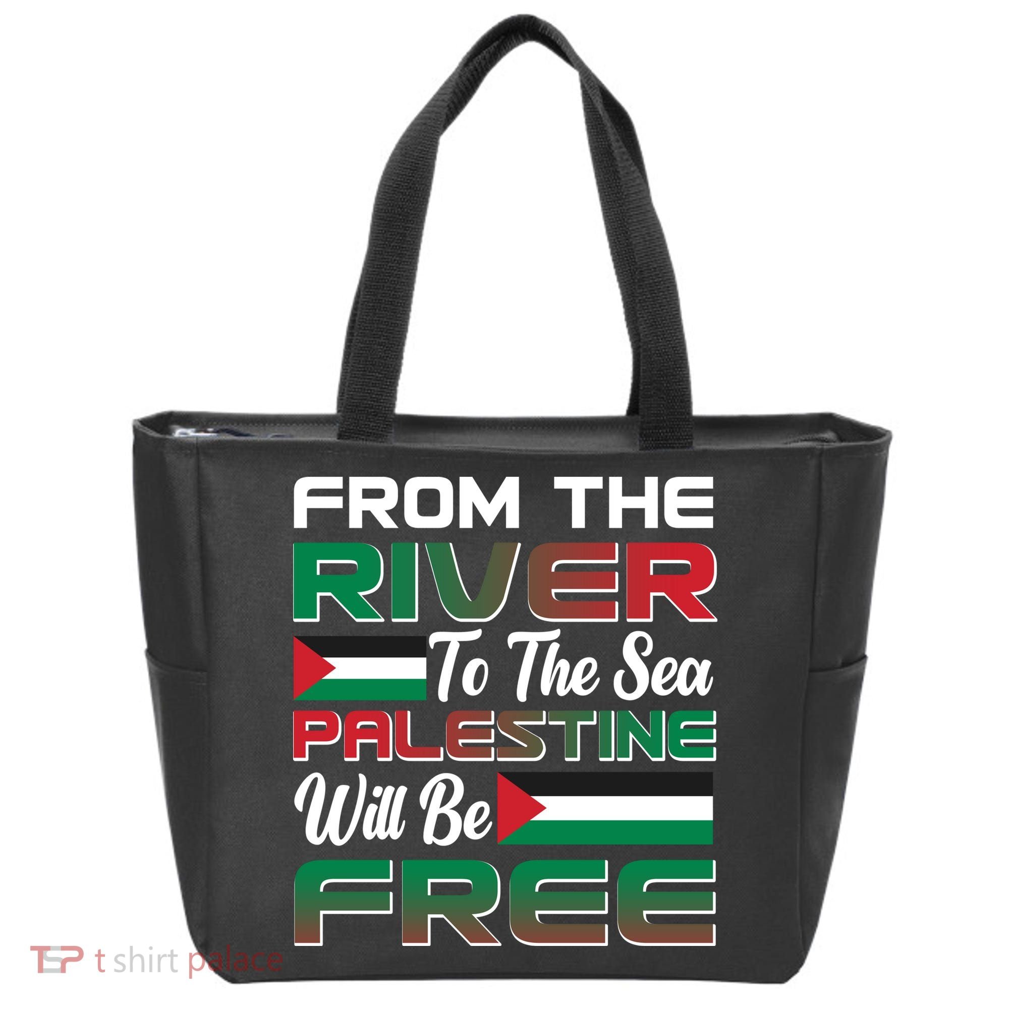 From The River To The Sea Palestine Will Be Free Tote Bag