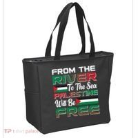 From The River To The Sea Palestine Will Be Free Tote Bag thumb 2