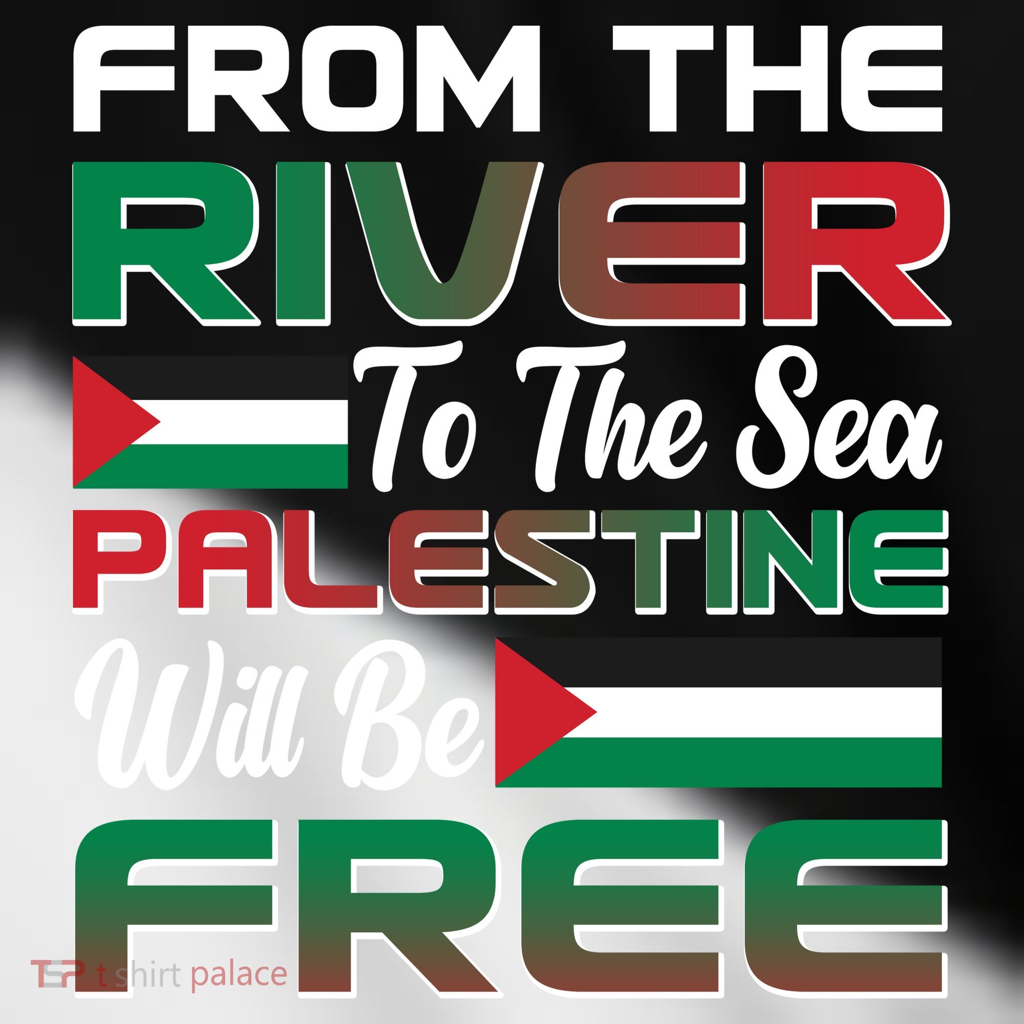 From The River To The Sea Palestine Will Be Free Toddler Fine Jersey T-Shirt