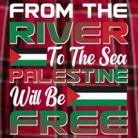 From The River To The Sea Palestine Will Be Free Women's Flannel Plaid Pajama Pants thumb 2