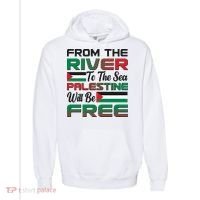 From The River To The Sea Palestine Will Be Free Comfort Colors Garment-Dyed Hooded Sweatshirt thumb 0