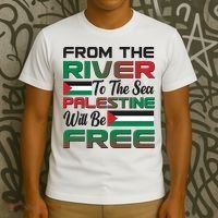 From The River To The Sea Palestine Will Be Free T-Shirt thumb 3