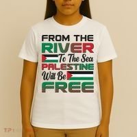 From The River To The Sea Palestine Will Be Free T-Shirt thumb 4